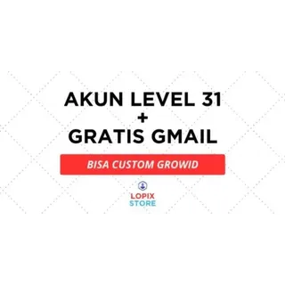 LEVEL 31 ACCOUNT + PICKAXE (BONUS GEMS)