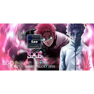 Sae Style - Akun Blue Lock Rivals (Bonus Lucky Spin) Blue Lock Rivals