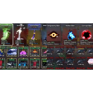 Fish it! Bonus Rod + Bonus Coin + Bonus Item Fish It!
