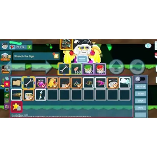 Dr Title + Bluename/Level Max + Old Timer Title + Ances purple Lvl 5