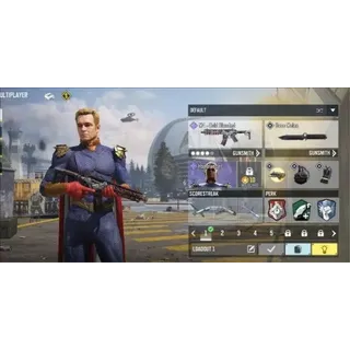 Call of duty mobile account basic char homelander CoD Mobile Garena