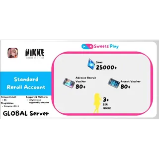 [GLOBAL] Goddess Of Victory: Nikke Standard Starter Reroll Account