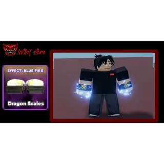 Dragon Scale - Blue Fire | Untitled boxing game