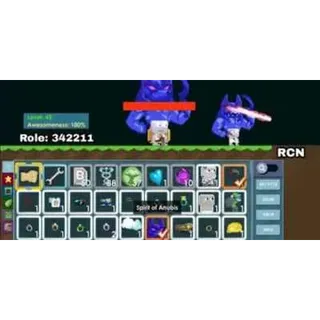 SPIRIT OF ANUBIS + ATOMIC SCYTHE ACCOUNT