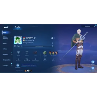 ACCOUNT HOK SPEK DEWA FULL GARANSI" s to "GODLY SPEC