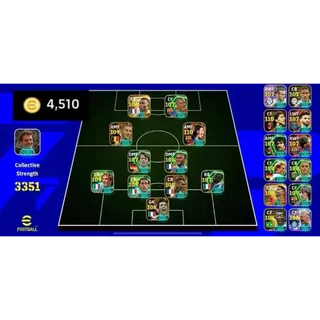 Top Player Available-3351 Collective Strength-Linked Konami-Android-ioS[ANY YOUR CHOICE AVAILABLE] EFOOTBALL