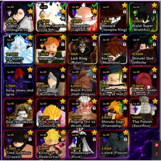 24 MONARCHS! Anime Vanguards account with most meta units!