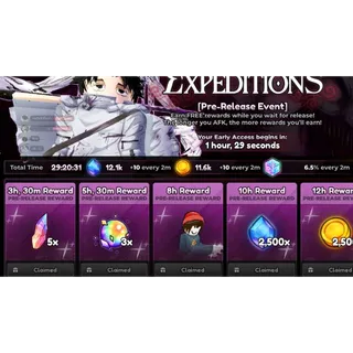 Anime Expeditions | Early Access 24h /Unverified Account