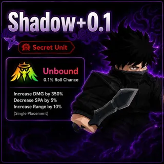 Anime Expedition | Megumi [Shadow] 0.1 Trait Unbound👑 [Shadow]