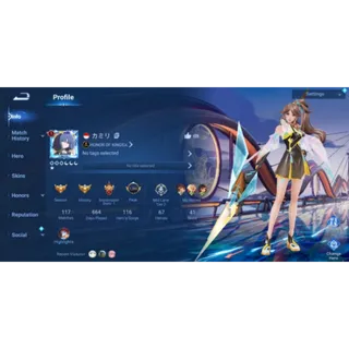 ACCOUNT HOK MAI SHIRANUI AT THE CHEAPEST PRICE
