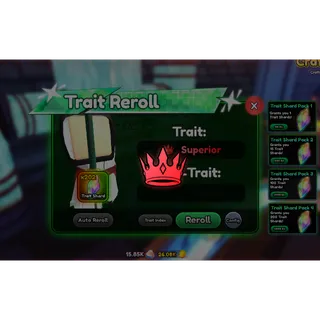 Anime squadron Aizen META UNIT (puppeteer) Trair Superior (0.1%) BEST UNIT IN GAME ! account unverified