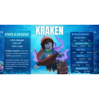 Akun Kraken Race | Mythic Rarity (0.2%) - Abyss