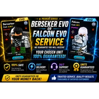 Anime Squadron Guarantee GUTS/GRIFITH 1 ONLY, CHOICE EVO SERVICE 