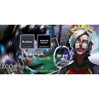Kaiser Style + Butterfly Dancer - Akun Blue Lock Rivals (Bonus Lucky Spin) Blue Lock Rivals