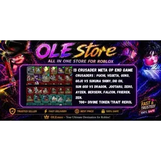 13 crusader meta OP end game solo all content + 700 divine token++, check pict for more detail Anime Crusaders