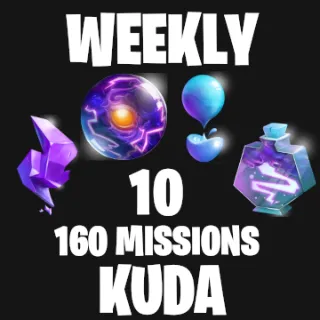 10 160 MISSIONS WEEKLY