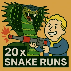 20x raid snake run