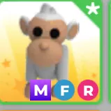 mega albino monkey