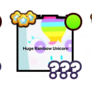 Huge Rainbow Unicorn