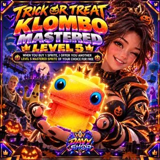 TRICK OR TREAT KLOMBO SPRITE