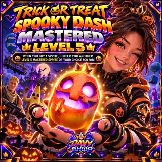 TRICK OR TREAT SPOOKY DASH SPRITE 