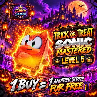 TRICK OR TREAT SONIC SPRITE
