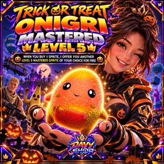 TRICK OR TREAT ONIGIRI SPRITE