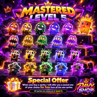 ALL NEW SPRITE LEVEL 5 MASTERED 👑