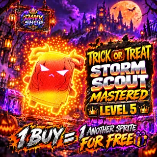 TRICK OR TREAT STORM SCOUT SPRITE