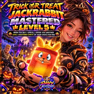 TRICK OR TREAT JACKRABBIT SPRITE