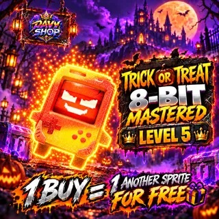 TRICK OR TREAT 8-BIT SPRITE