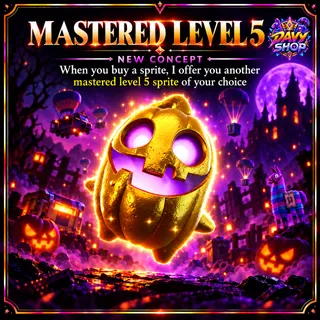 GOLD SPOOKY DASH SPRITE