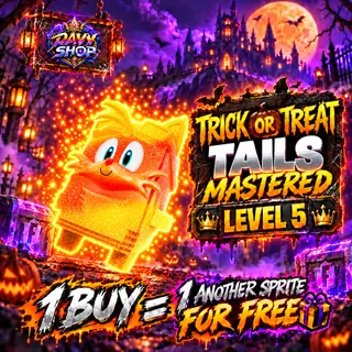 TRICK OR TREAT TAILS SPRITE