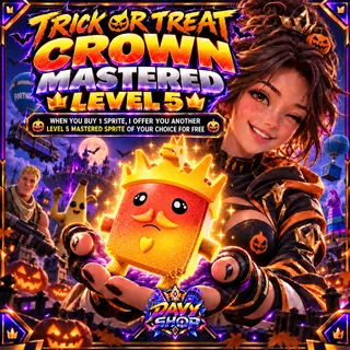 TRICK OR TREAT 👑 CROWN 👑 SPRITE 
