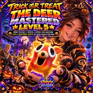 TRICK OR TREAT THE DEER SPRITE