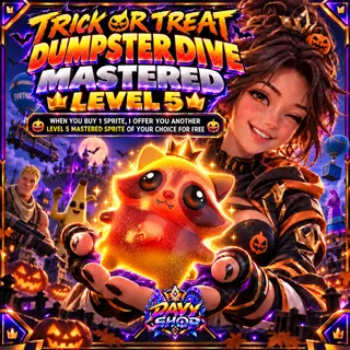 TRICK OR TREAT DUMPSTER DIVE SPRITE