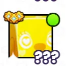 Gold Huge Love Peacock