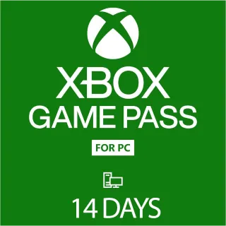 Xbox Game Pass PC 14 Days TRIAL