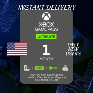 Xbox Game Pass Ultimate 1 Month US TRIAL