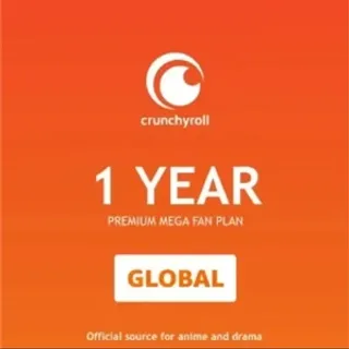 Crunchyroll Megafan 12 months