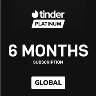 Tinder Platinum 6 months