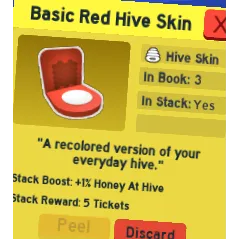 Basic Red Hive Skin