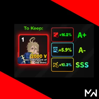 SSS RNG stats Anime adventure