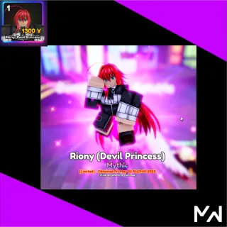 Riony Evo / Rias Evo Anime Adventure