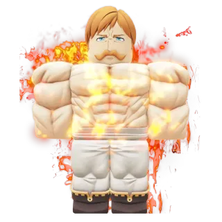 Escanor/Iscanur/Pride All Godly Stats Anime Vanguard instant delivery