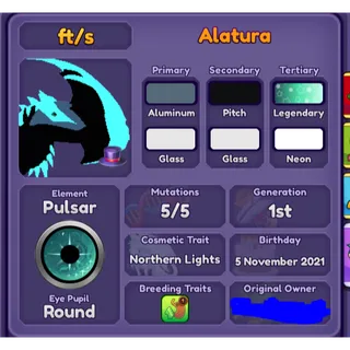 Dragon Adventure Alatura 2021 FM/LC Northern Lights - Safe/Instant Delivery/Cheapest