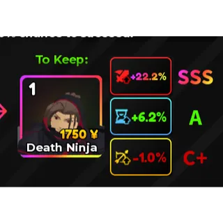 SSS DMG 22.2% - Anime Adventures - SSS Damage - Instant Delivery - Trusted - No Scam 