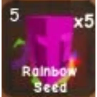 Rainbow Seed - Grow a Garden 2 - Safe/Instant Delivery/Cheapest