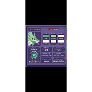 Themed Astrologic Aura Moixaura Matcha Tea  L E