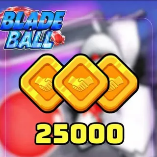 25k tradeable tokens blade ball/ have 25k tokens in stock /instant delivery